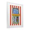 Stupell Industries Sardines with Antique Ship Framed Print Under Glass, design by Arrolynn Weiderhold